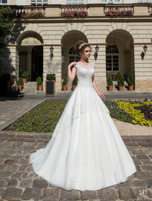 Свадебное платье цвета айвори модель 247 247